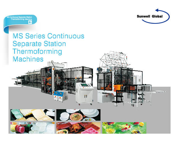 MS Series Two-Stations Thermoforming Systems (Light Duty)